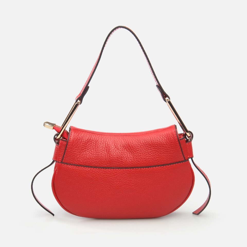Genuine Leather Red Women's Bag