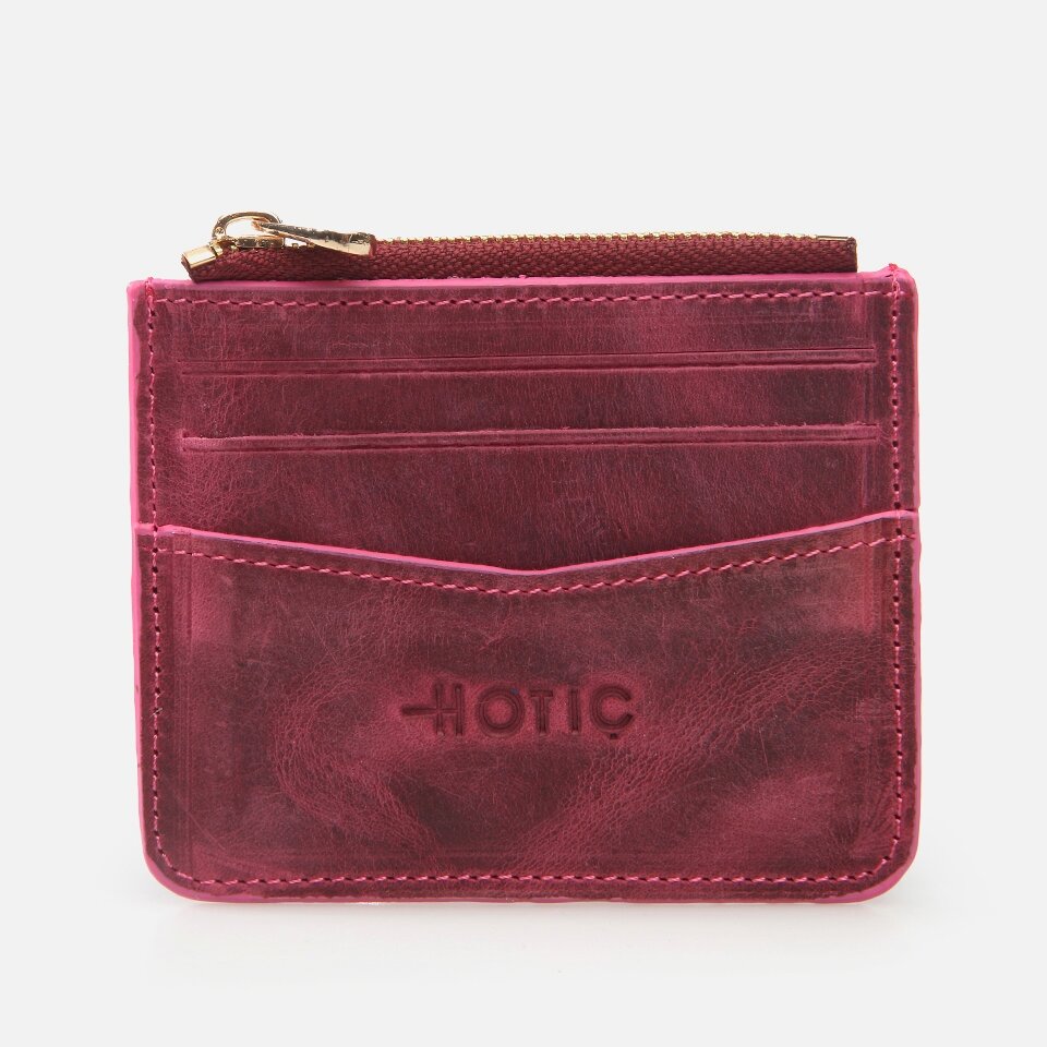 Genuine Leather Maroon Women's Wallet