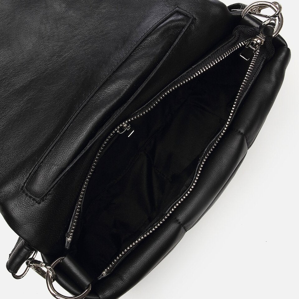 Genuine Leather Black Women's Bag