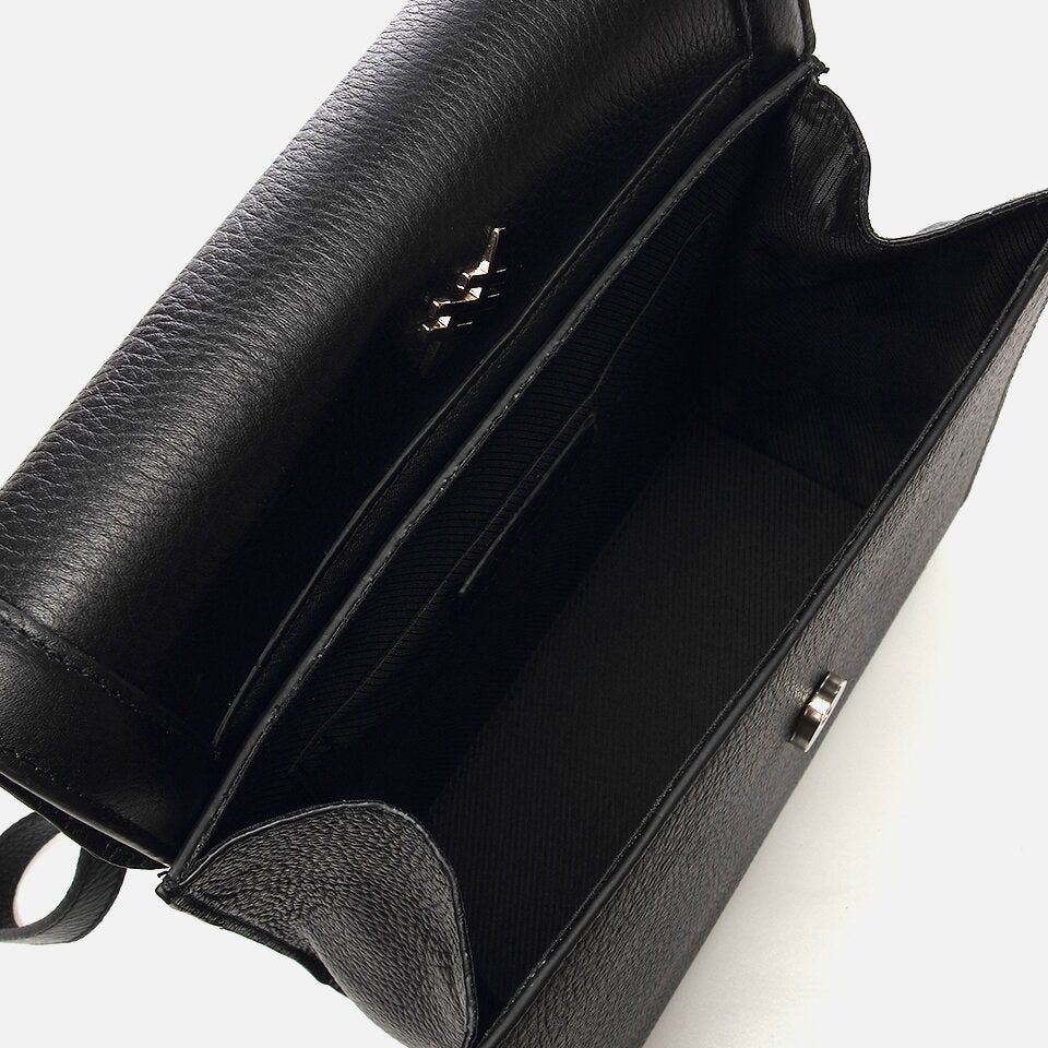 Genuine Leather Black Women's Bag