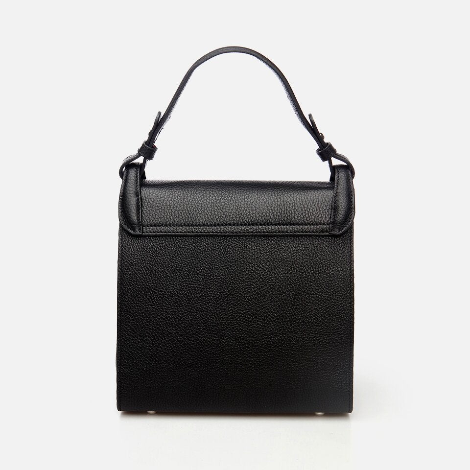 Genuine Leather Black Women's Bag