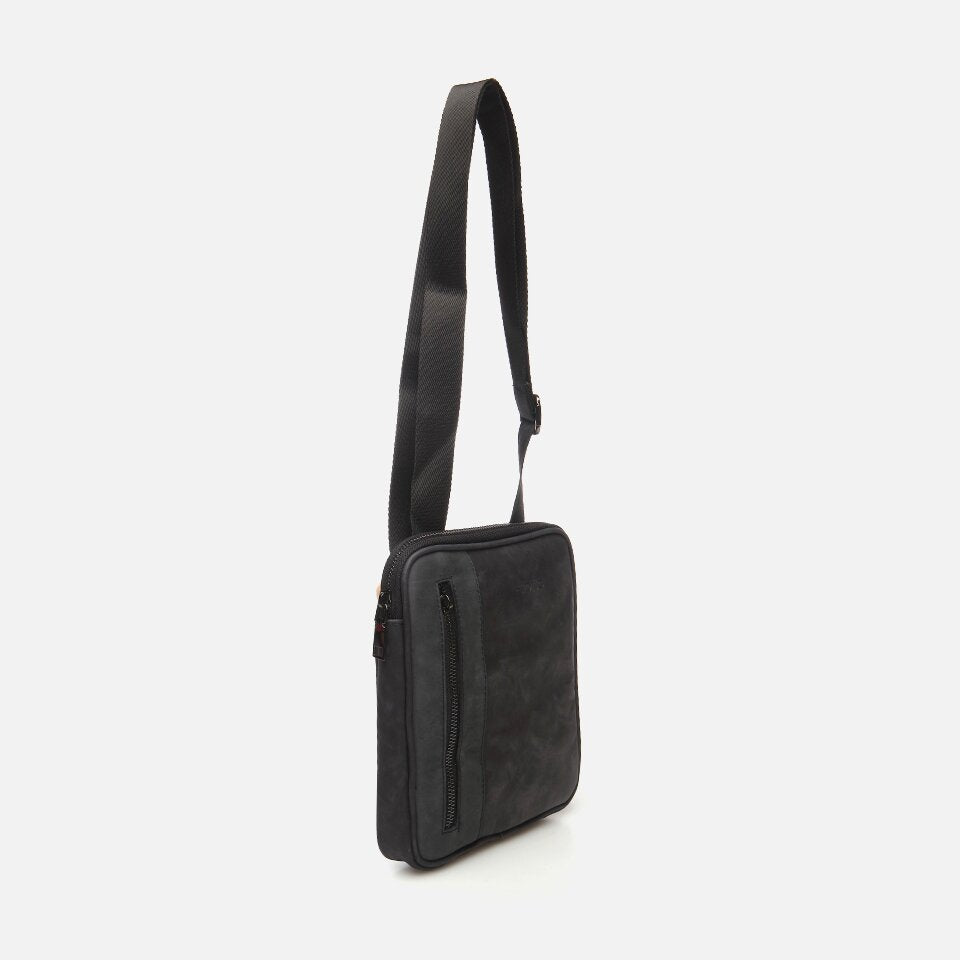 Genuine Leather Black Men's Bag