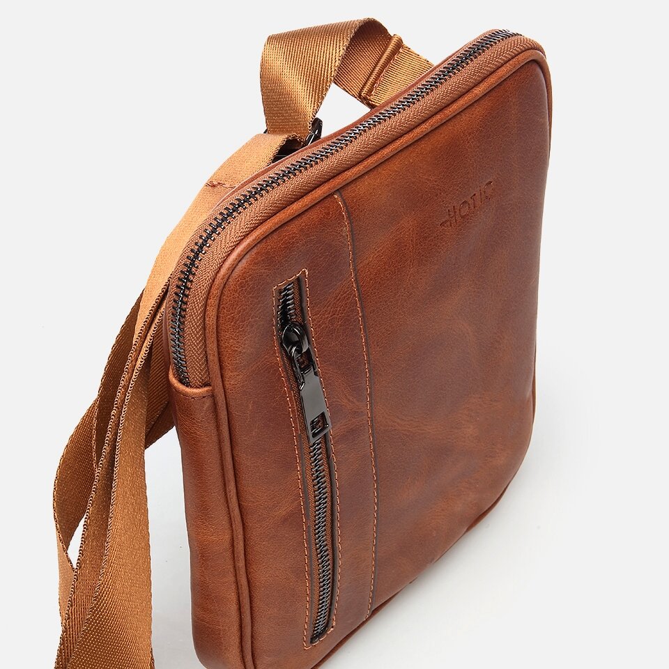 Genuine Leather Taba Men's Bag