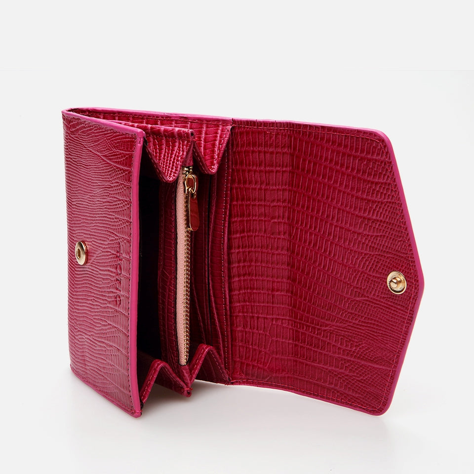 Genuine Leather Pink Women's Wallet