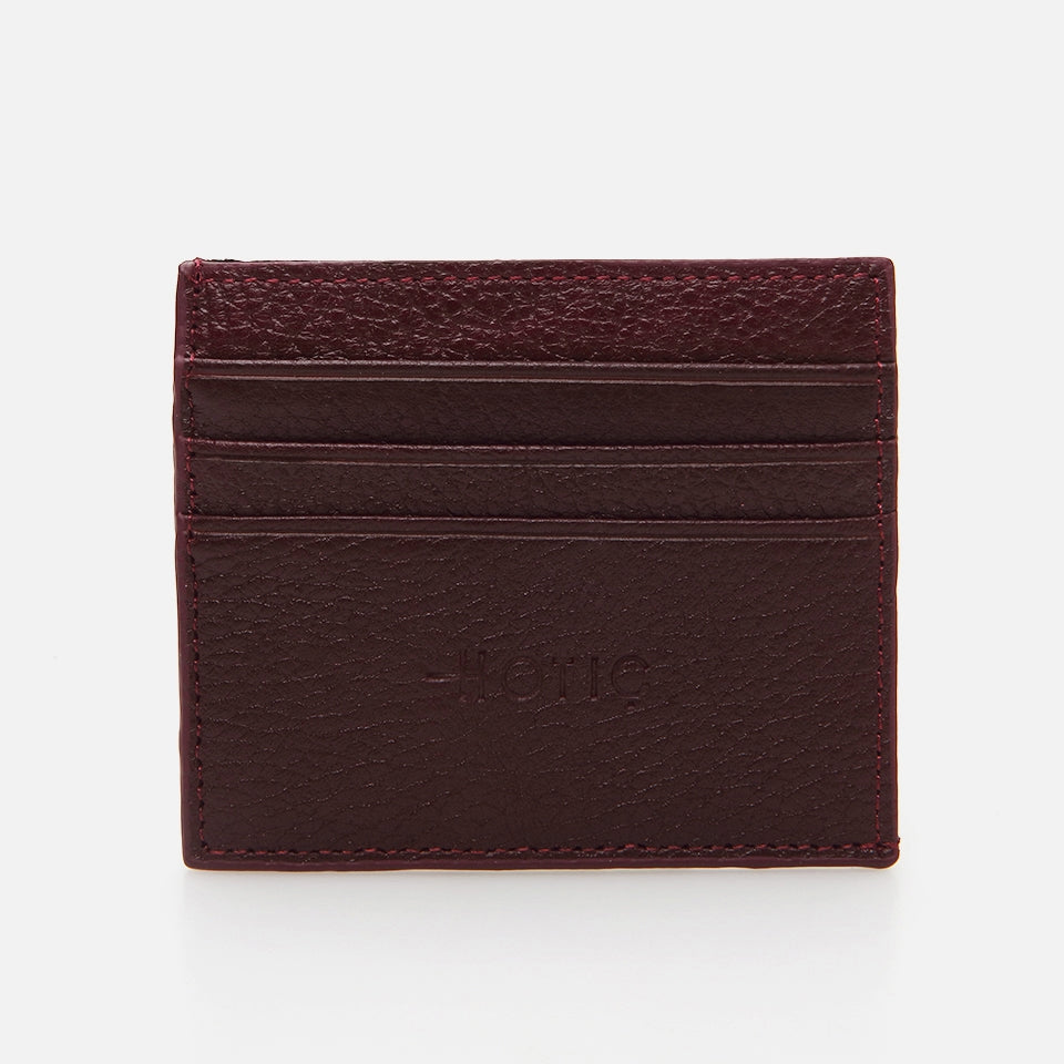 Genuine Leather Burgundy Men's Wallet