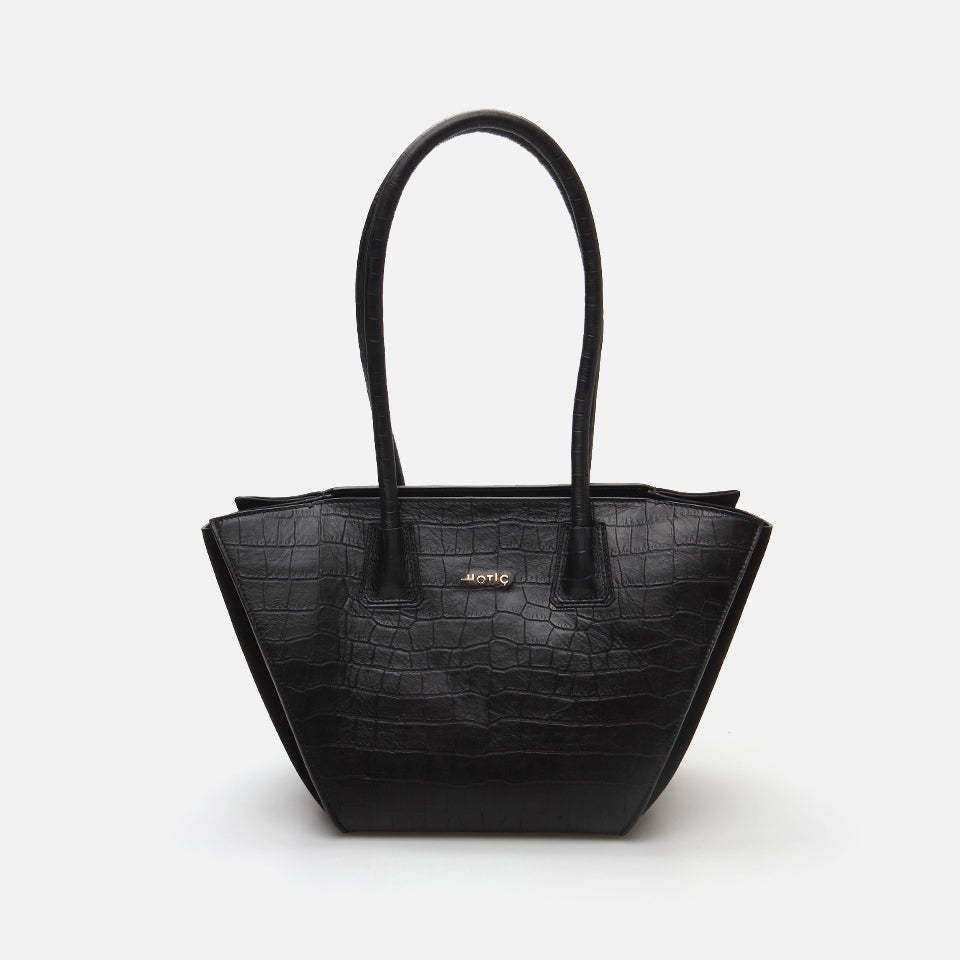 Genuine Leather Black Women's Bag