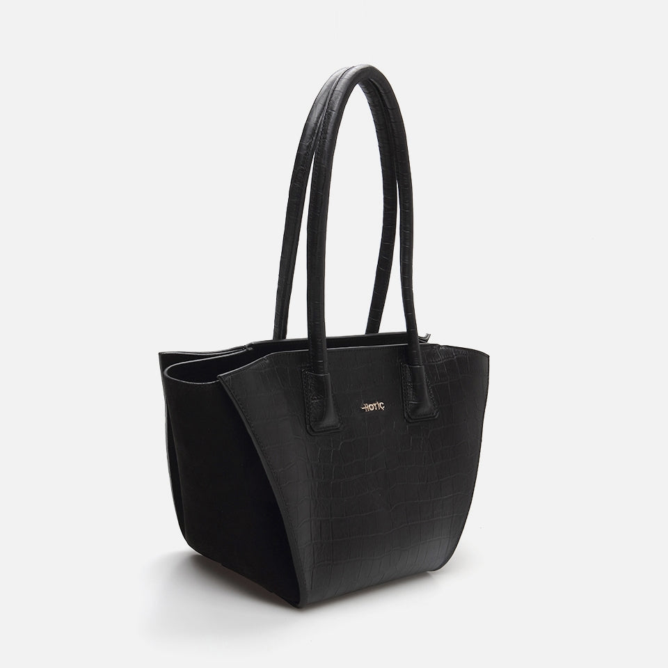 Genuine Leather Black Women's Bag