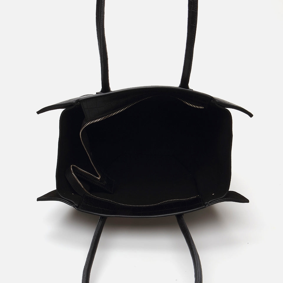 Genuine Leather Black Women's Bag