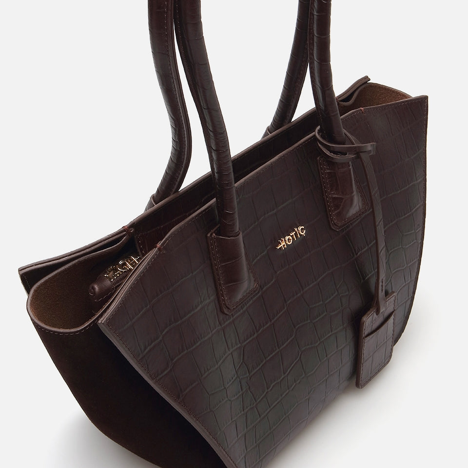 Genuine Leather Brown Women's Bag