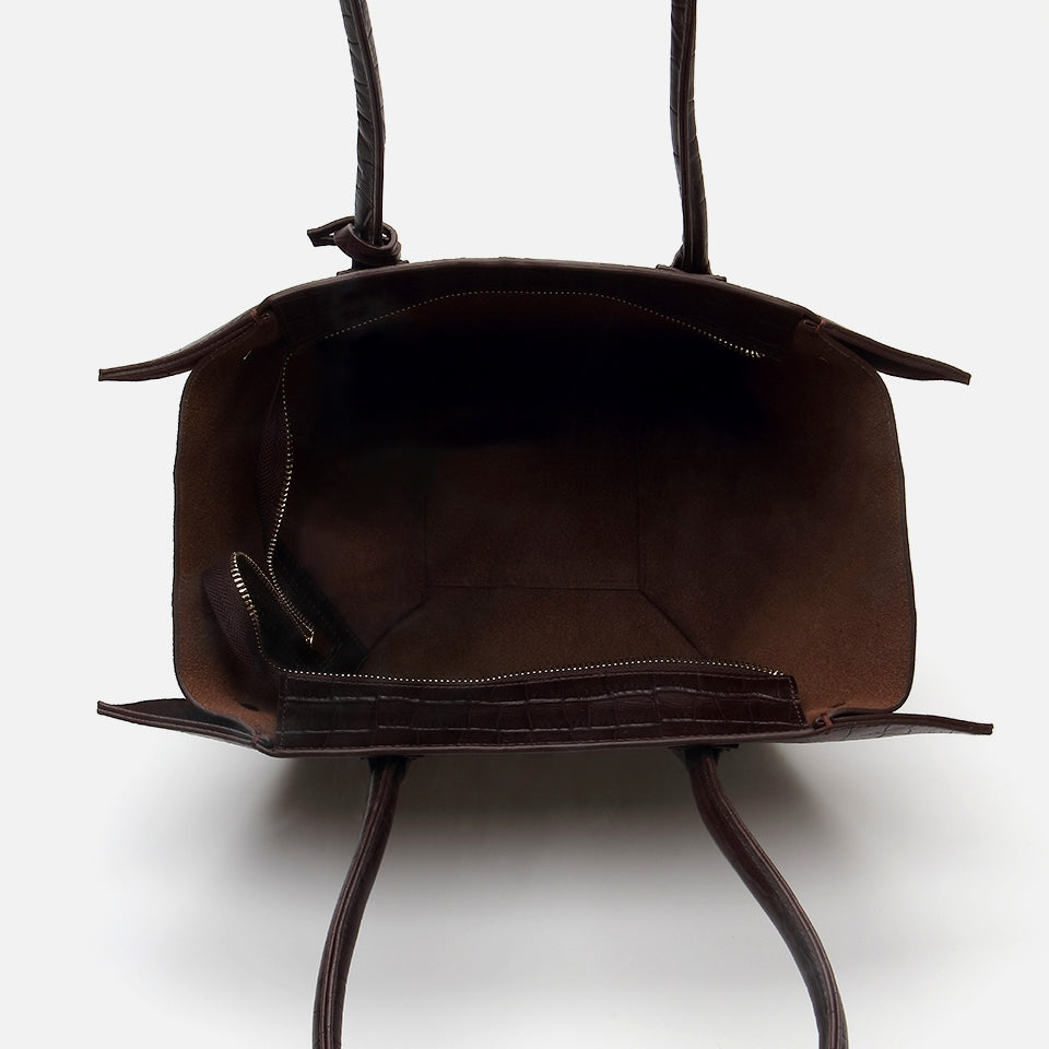 Genuine Leather Brown Women's Bag
