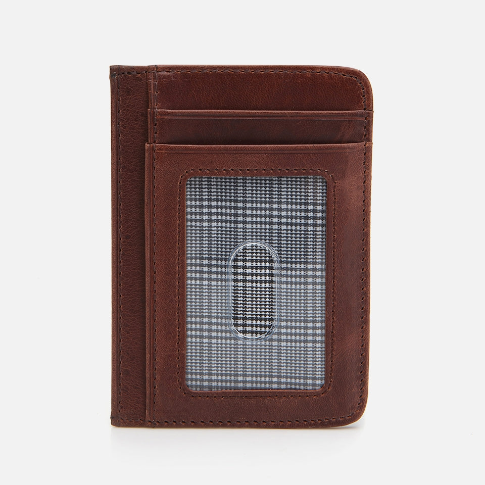 Genuine Leather Brown Men's Wallet