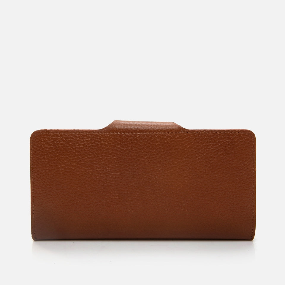 Genuine Leather Tan Women's Wallet