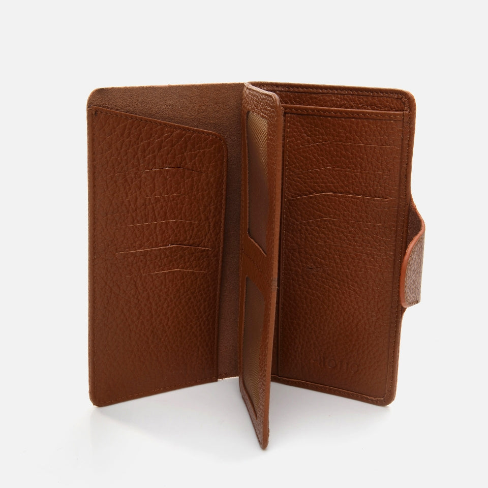 Genuine Leather Tan Women's Wallet