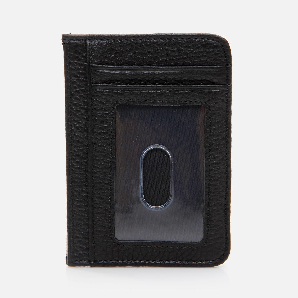 Genuine Leather Black Men's Wallet