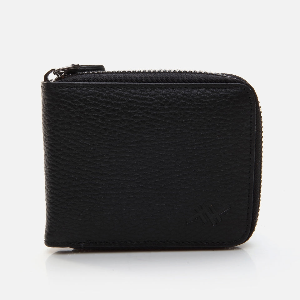 Genuine Leather Black Men's Wallet