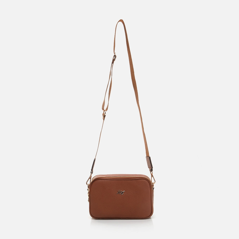 Genuine Leather Brown Women's Mini (Crossbody) Bag