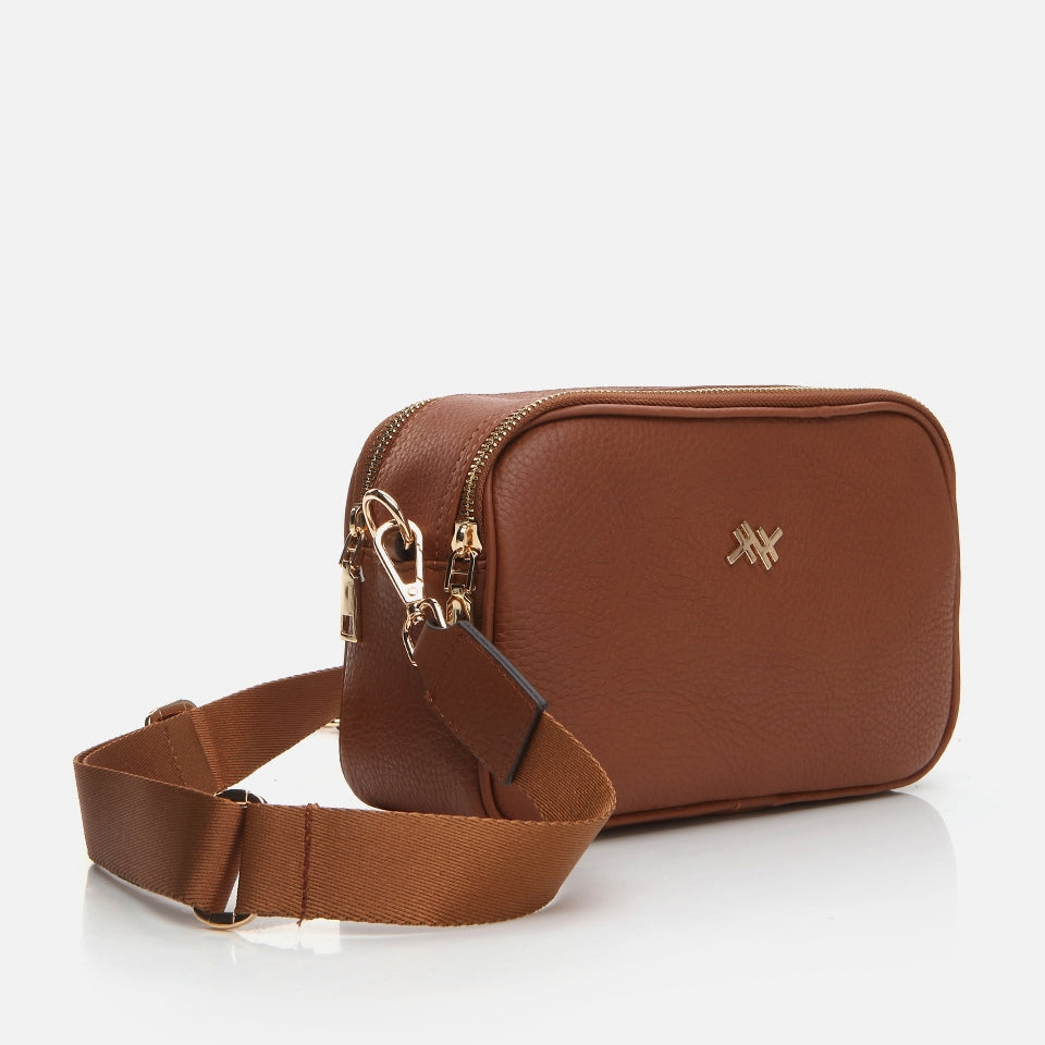 Genuine Leather Brown Women's Mini (Crossbody) Bag