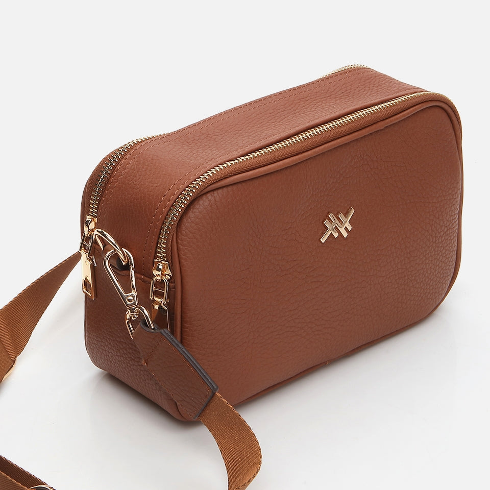 Genuine Leather Brown Women's Mini (Crossbody) Bag