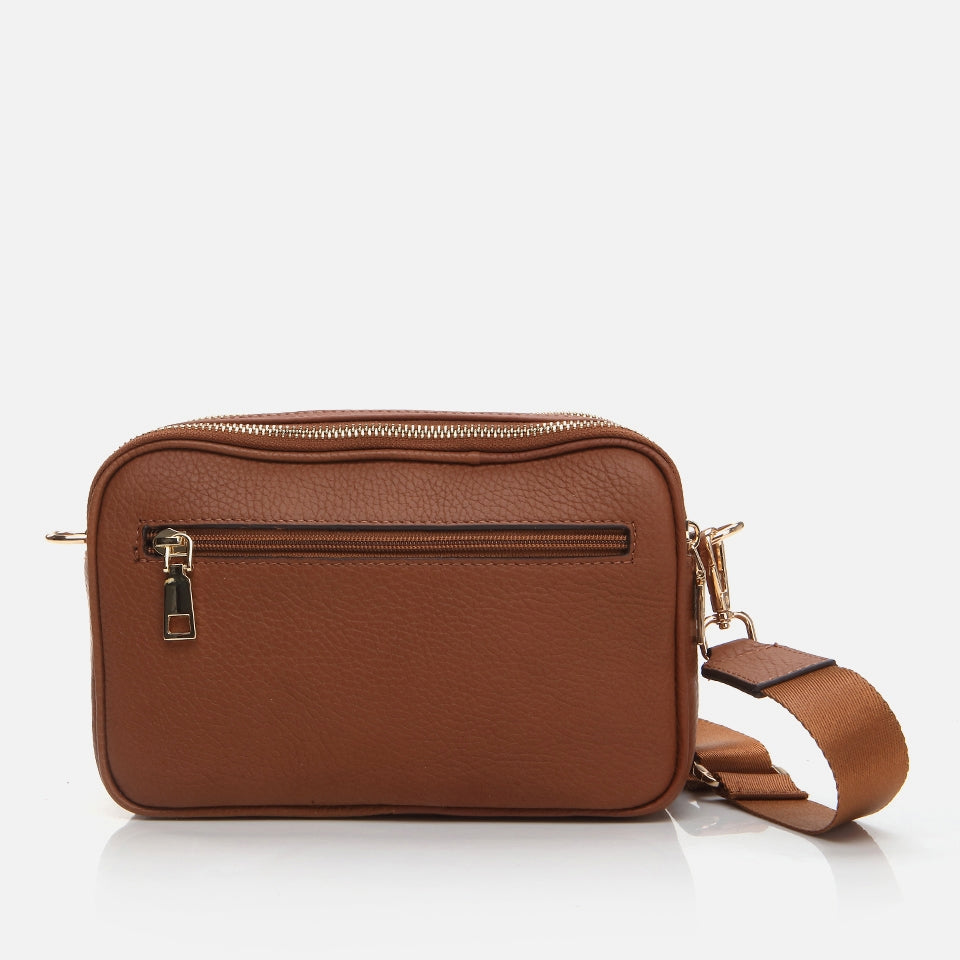 Genuine Leather Brown Women's Mini (Crossbody) Bag