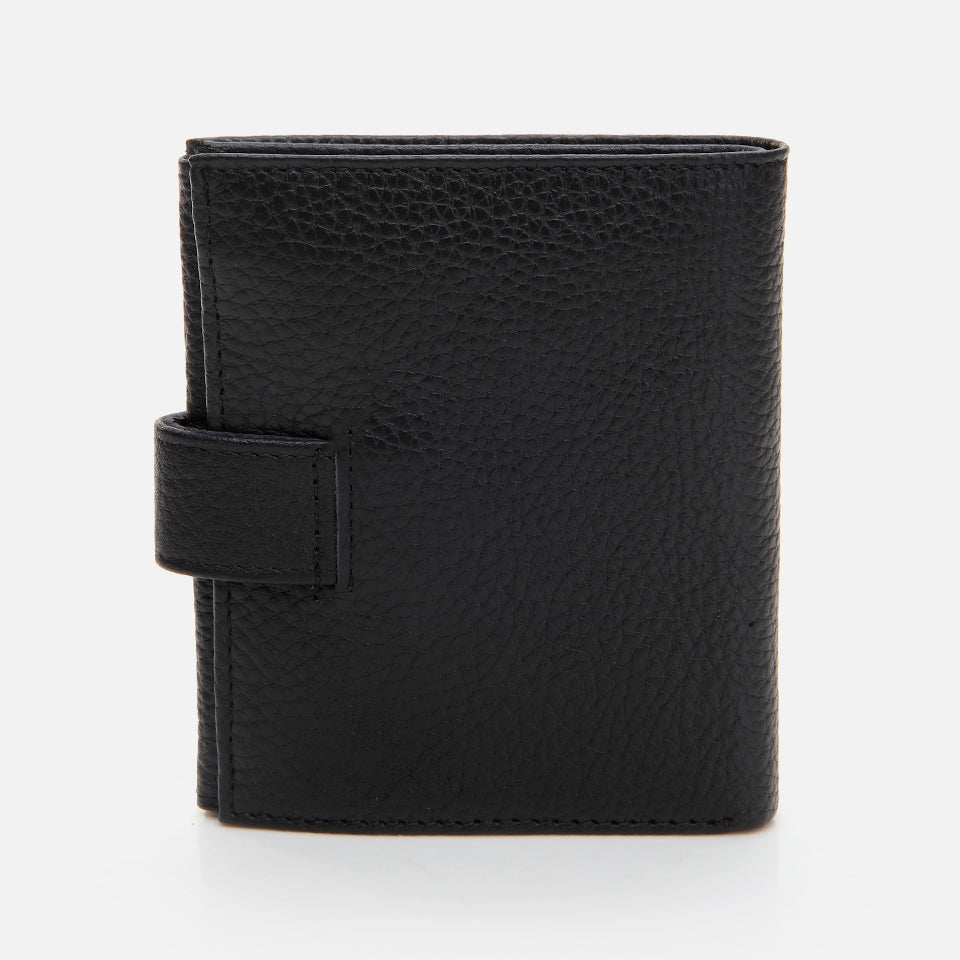 Genuine Leather Black Men's Wallet
