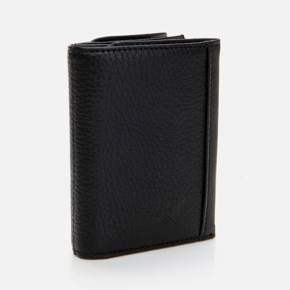 Genuine Leather Black Men's Wallet