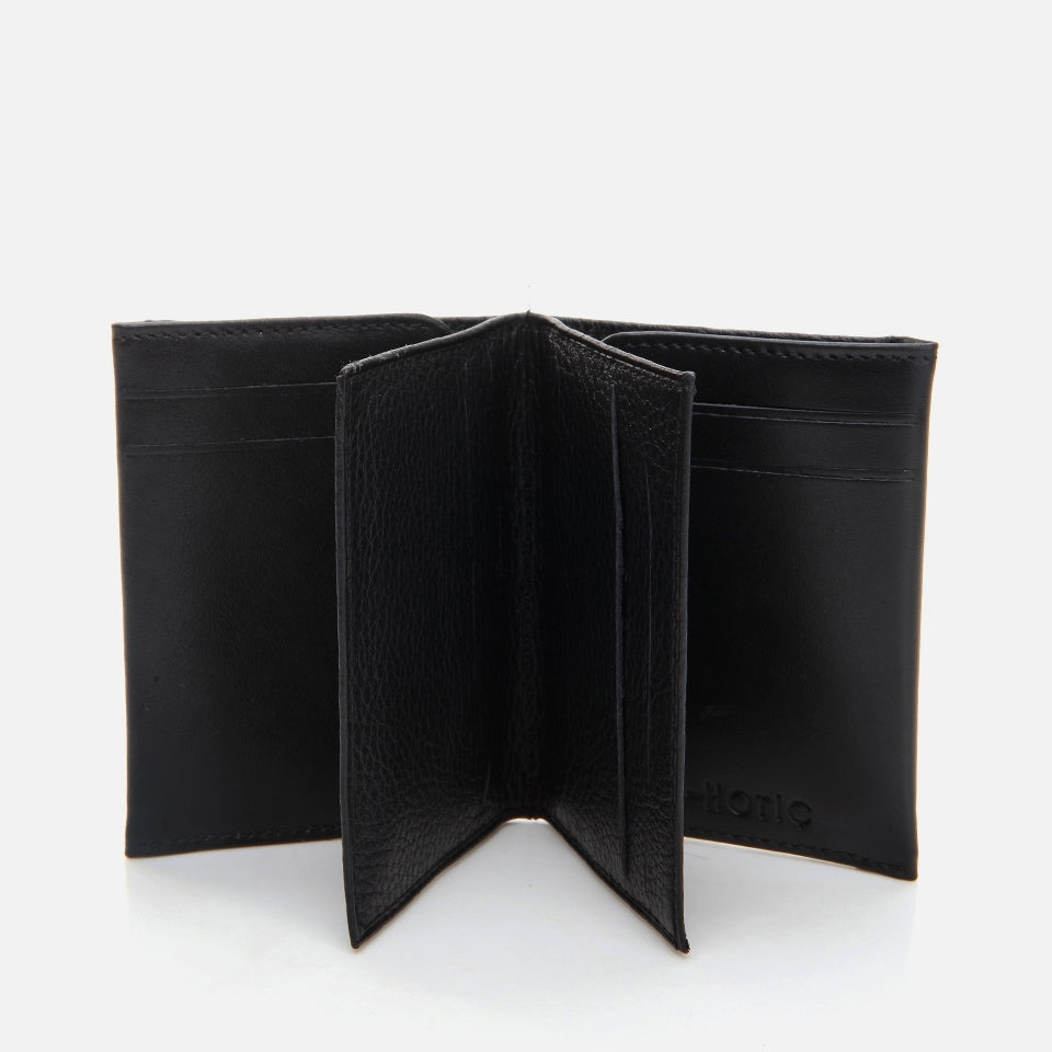Genuine Leather Black Men's Wallet