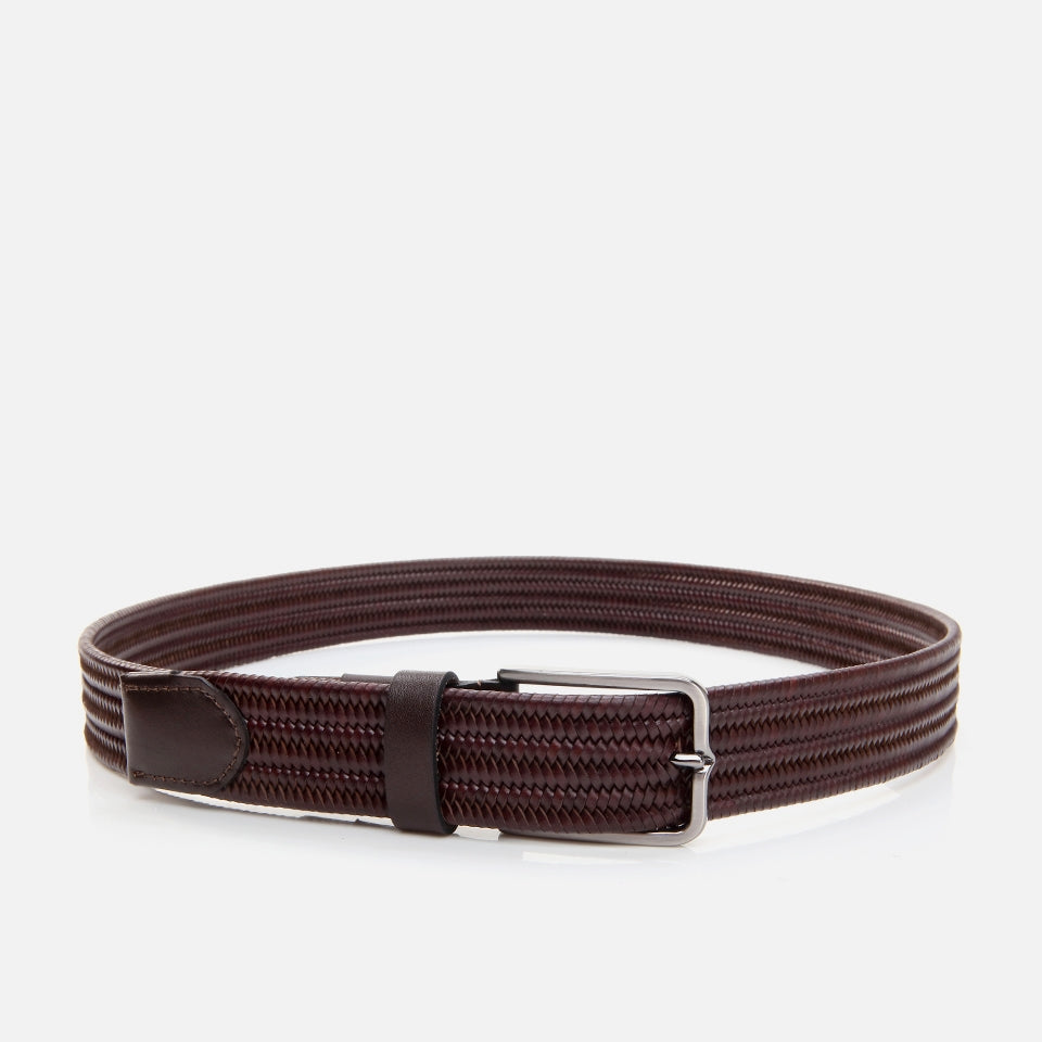 Genuine Leather Brown Men's Belt