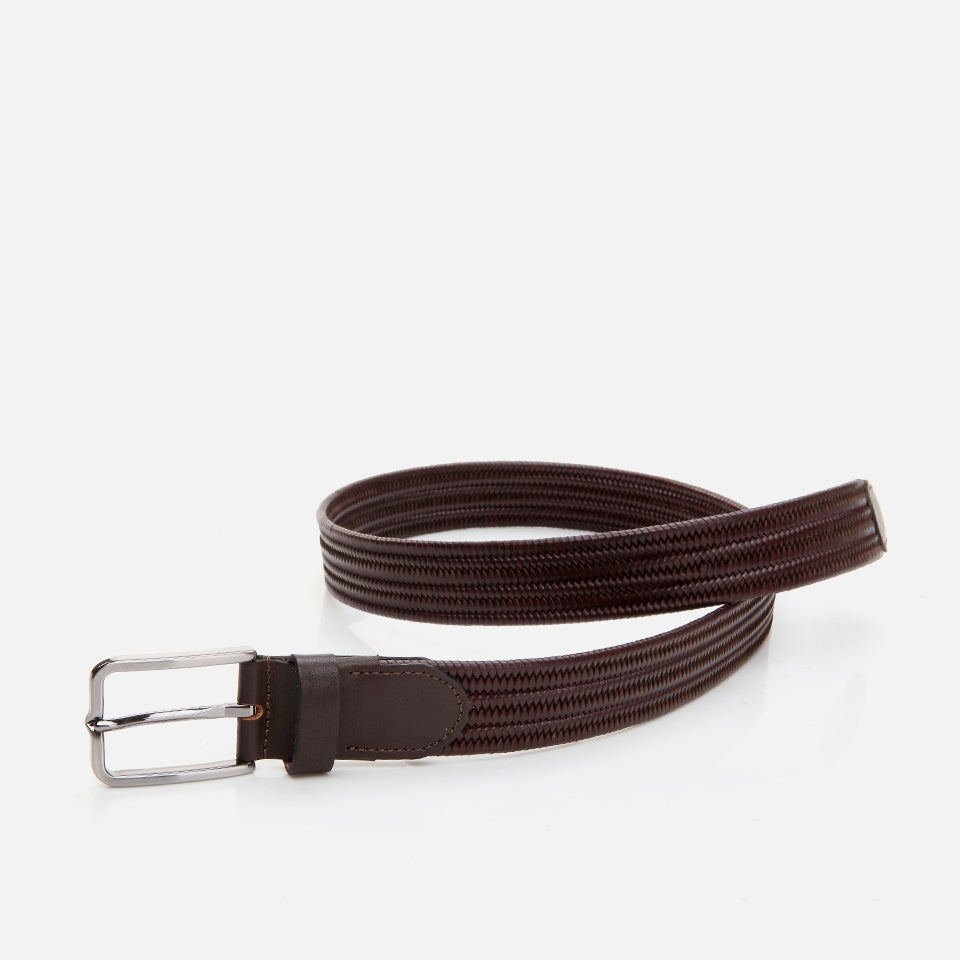 Genuine Leather Brown Men's Belt