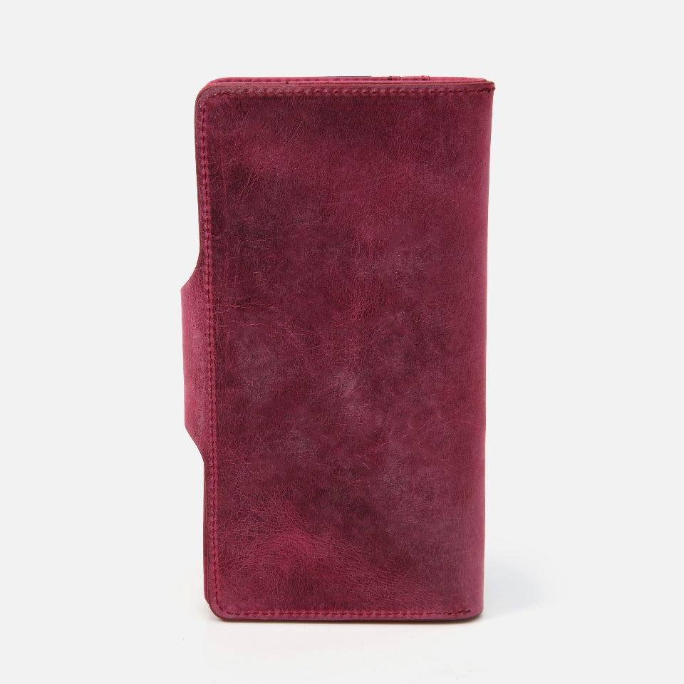 Genuine Leather Burgundy Women's Wallet
