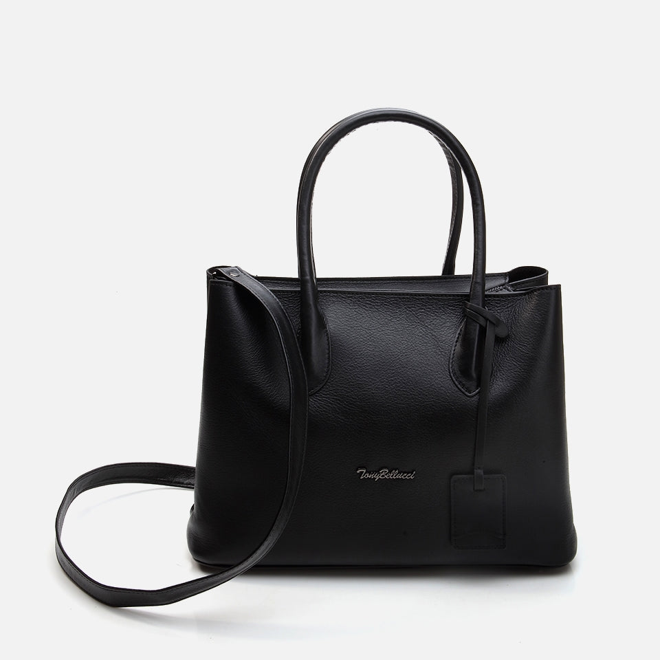 Genuine Leather Black Women's Bag