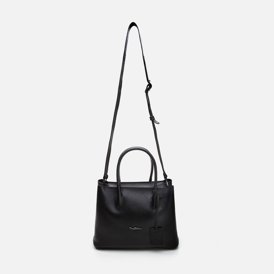 Genuine Leather Black Women's Bag