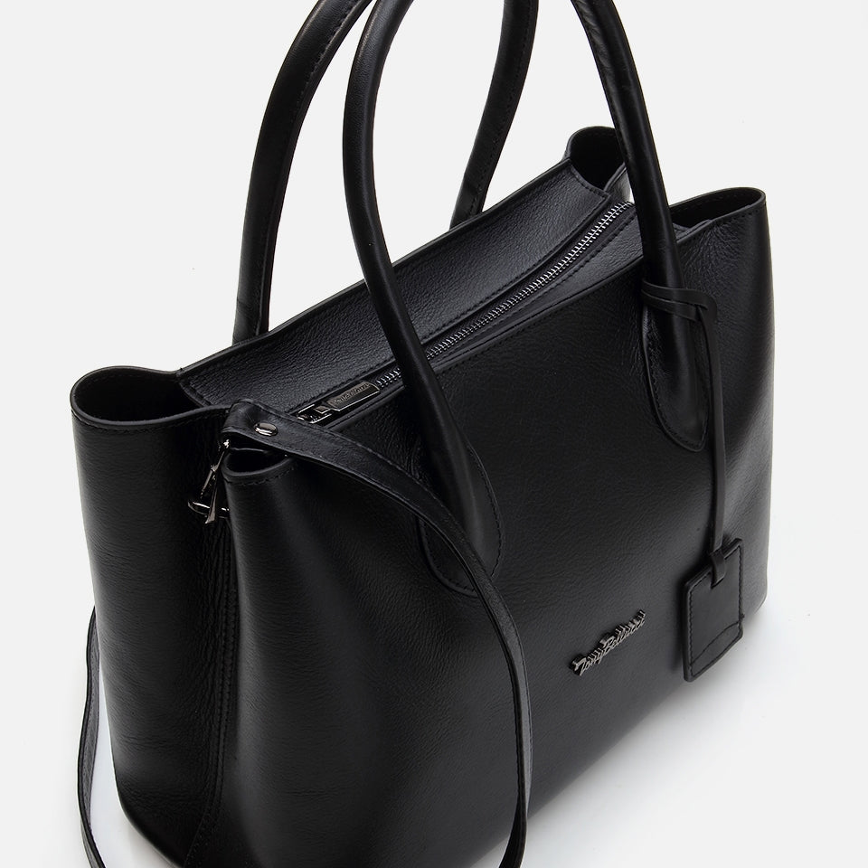 Genuine Leather Black Women's Bag