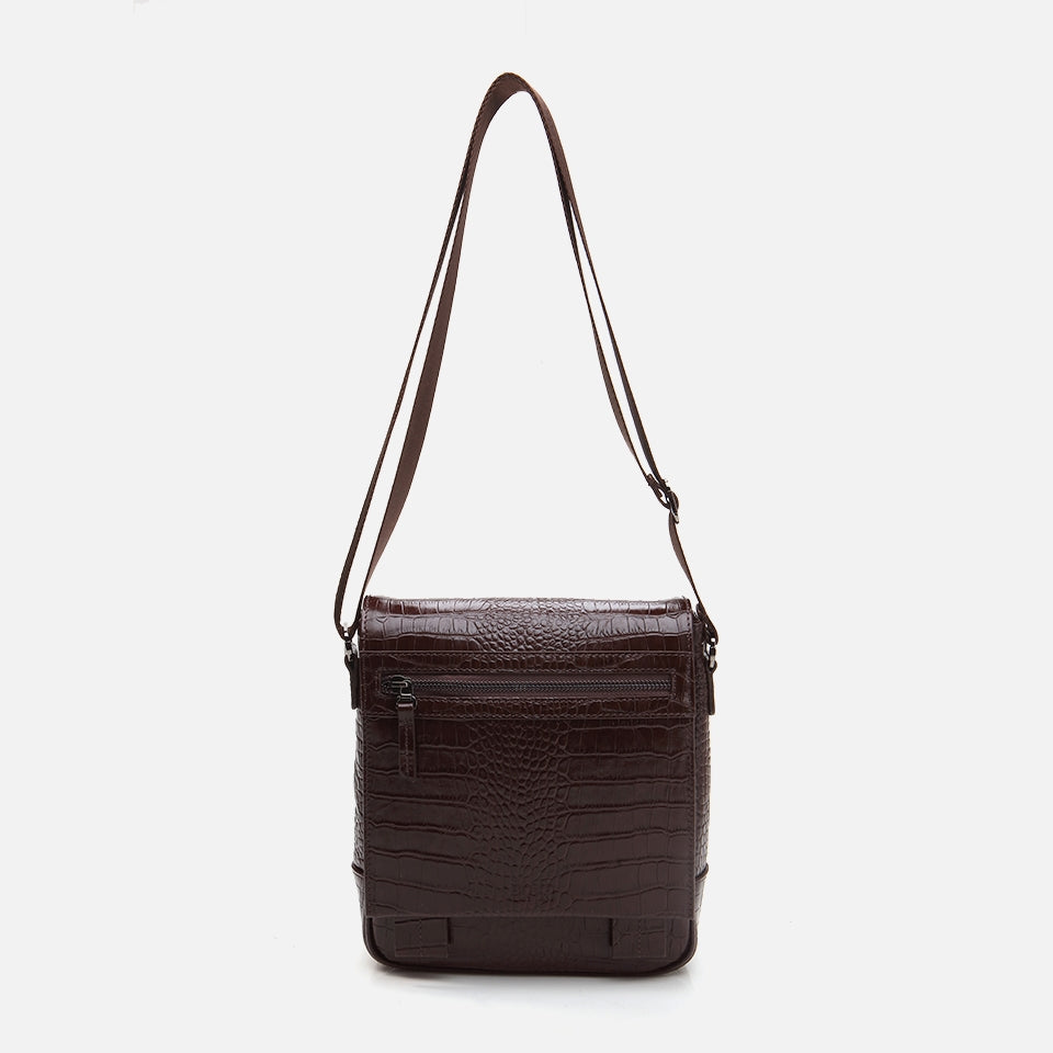 Genuine Leather Brown Men's Bag