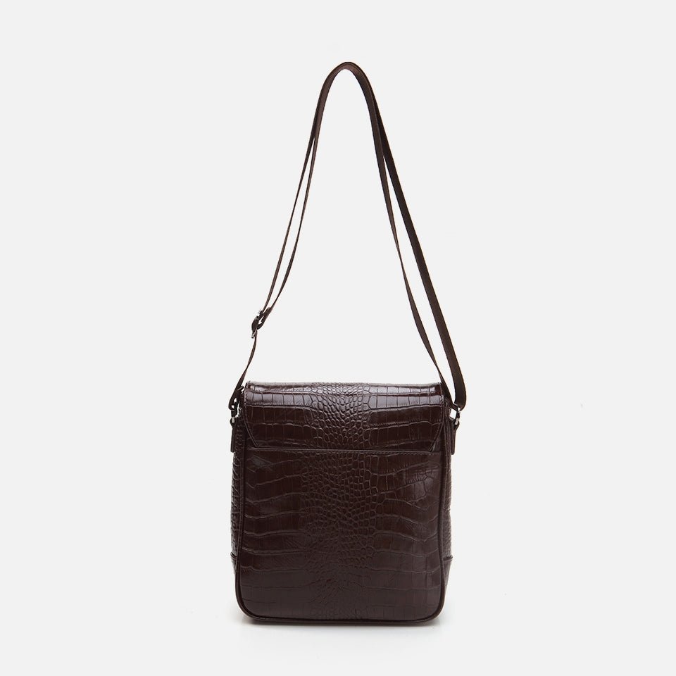 Genuine Leather Brown Men's Bag