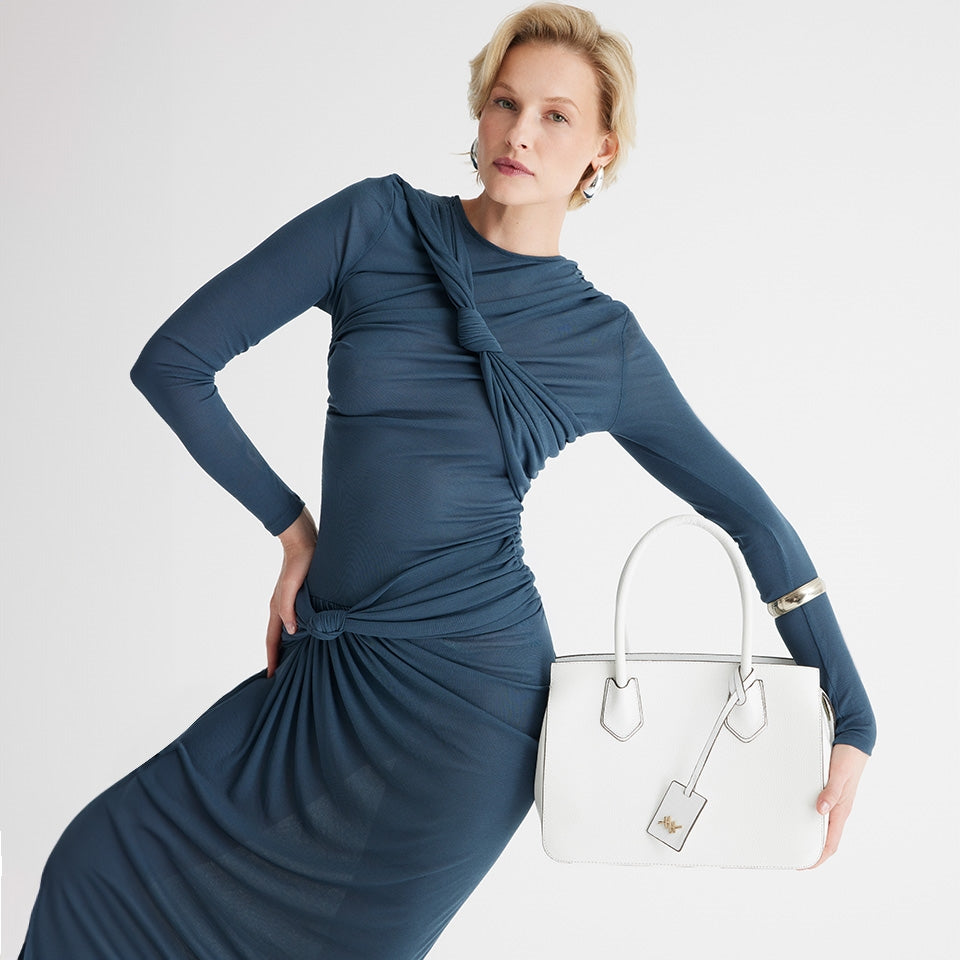Genuine Leather White Women's Bag