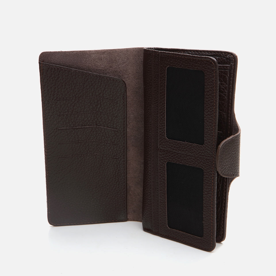 Genuine Leather Brown Women's Wallet