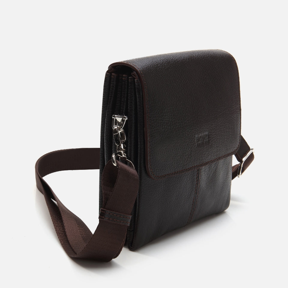 Genuine Leather Brown Men's Bag