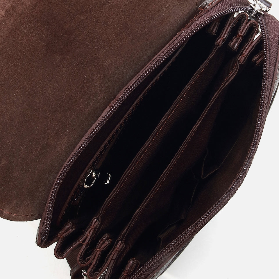 Genuine Leather Brown Men's Bag