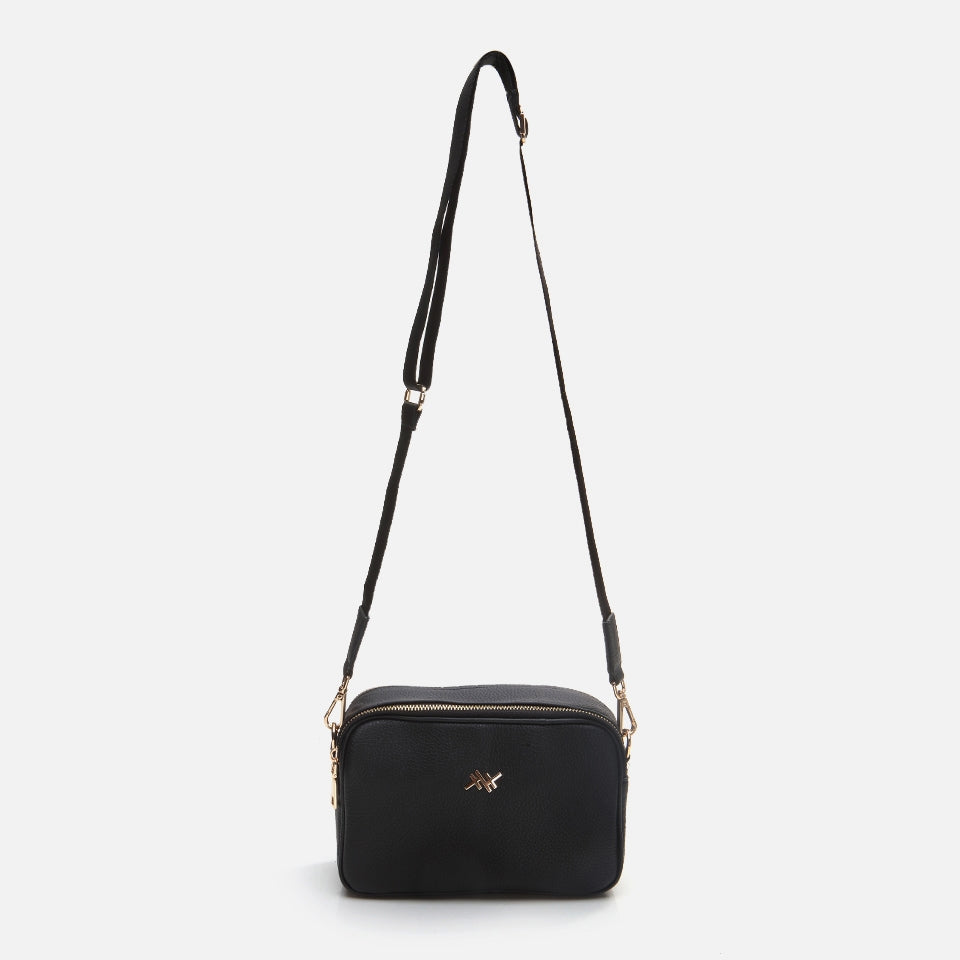 Genuine Leather Black Women's Mini (Crossbody) Bag