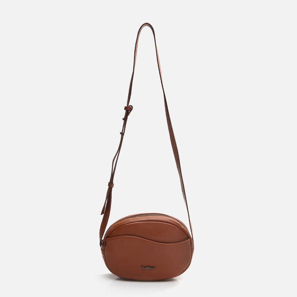 Genuine Leather Tan Women's Mini (Crossbody) Bag