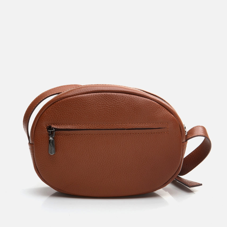 Genuine Leather Tan Women's Mini (Crossbody) Bag