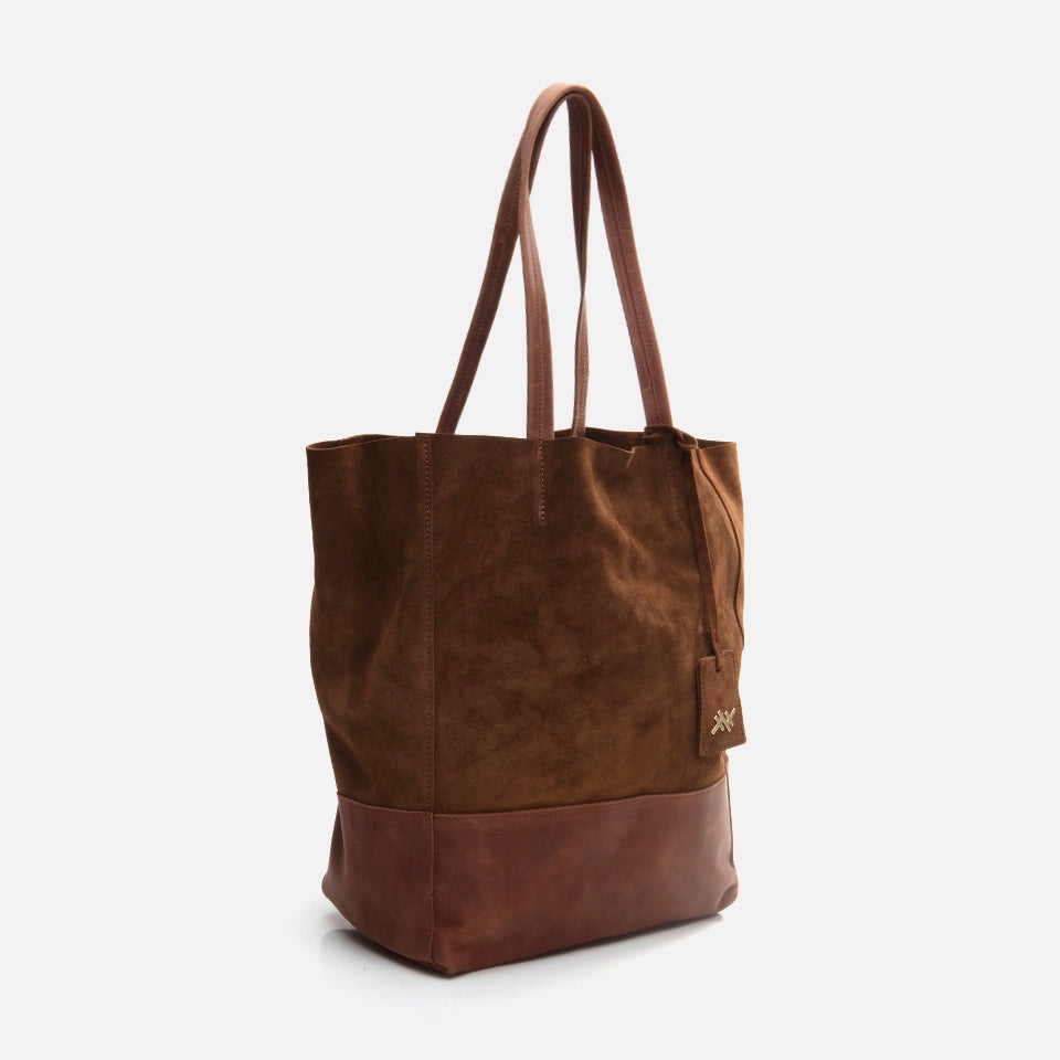 Genuine Leather Tobacco Women's Bag