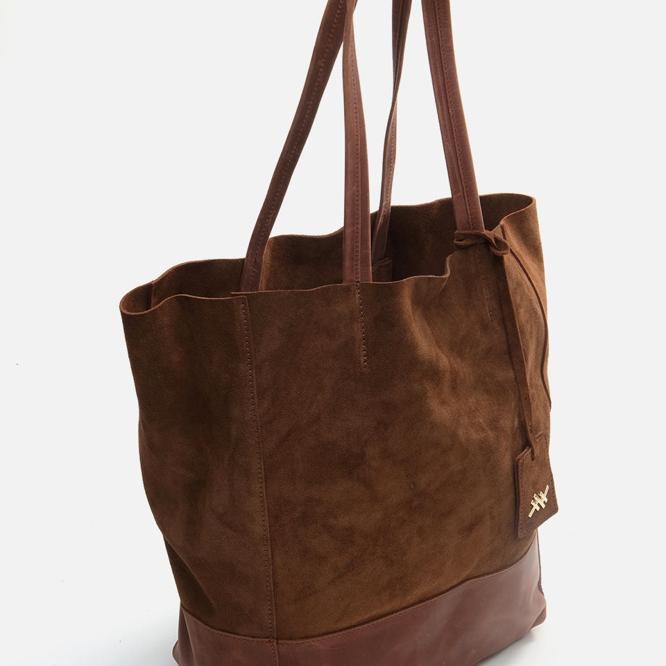 Genuine Leather Tobacco Women's Bag