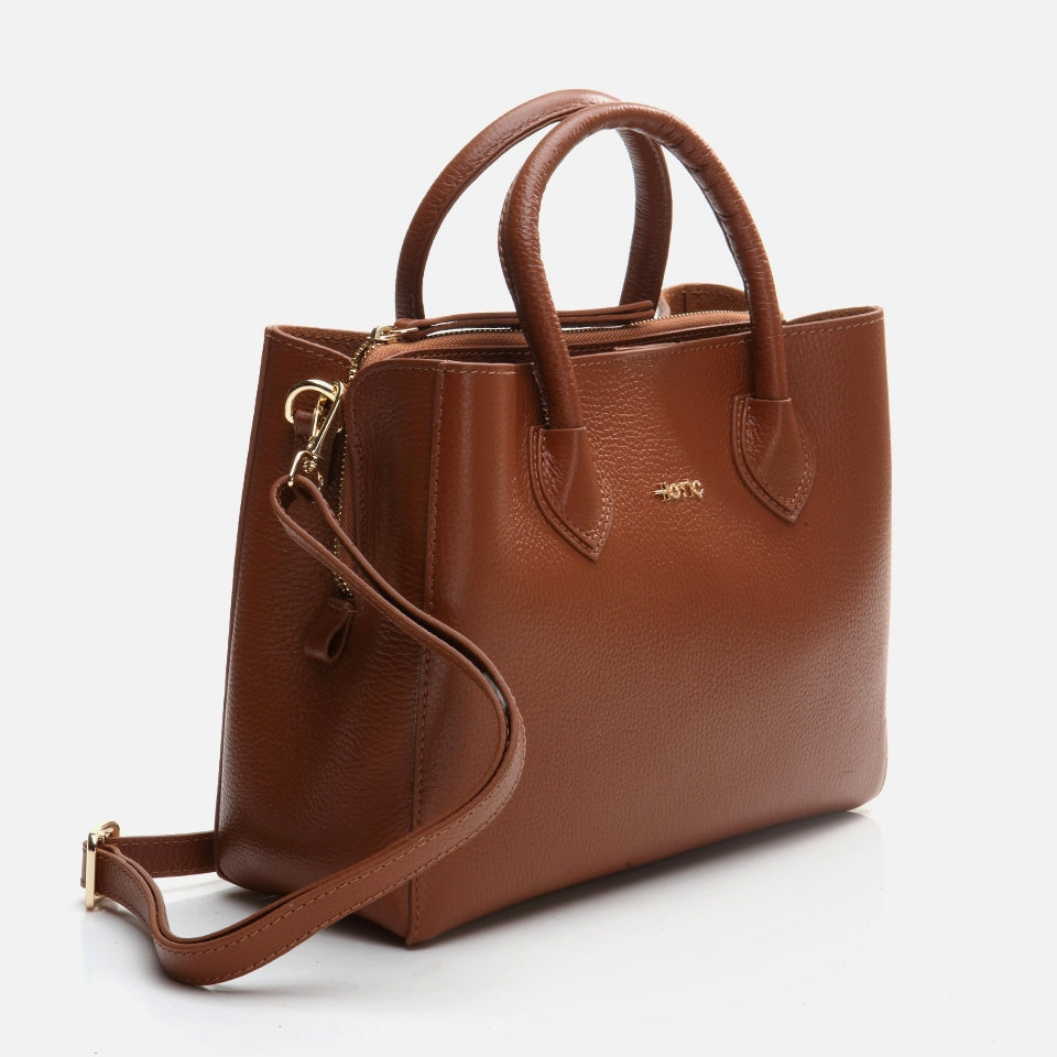 Genuine Leather Tan Women's Bag