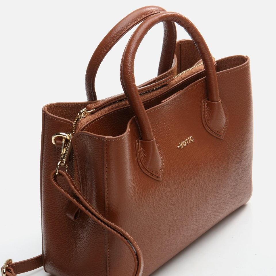 Genuine Leather Tan Women's Bag