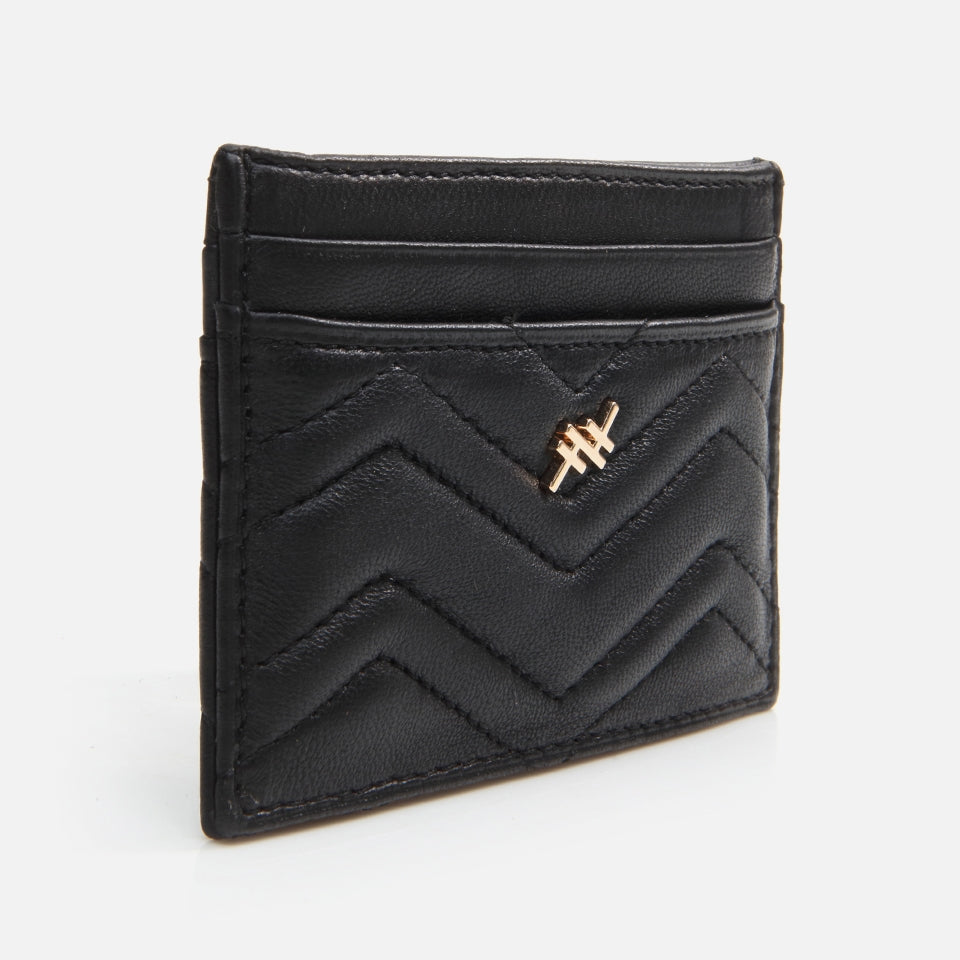 Genuine Leather Black Women's Wallet