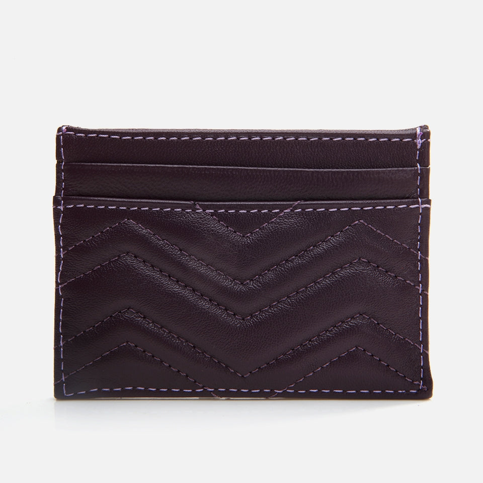 Genuine Leather Burgundy Women's Wallet