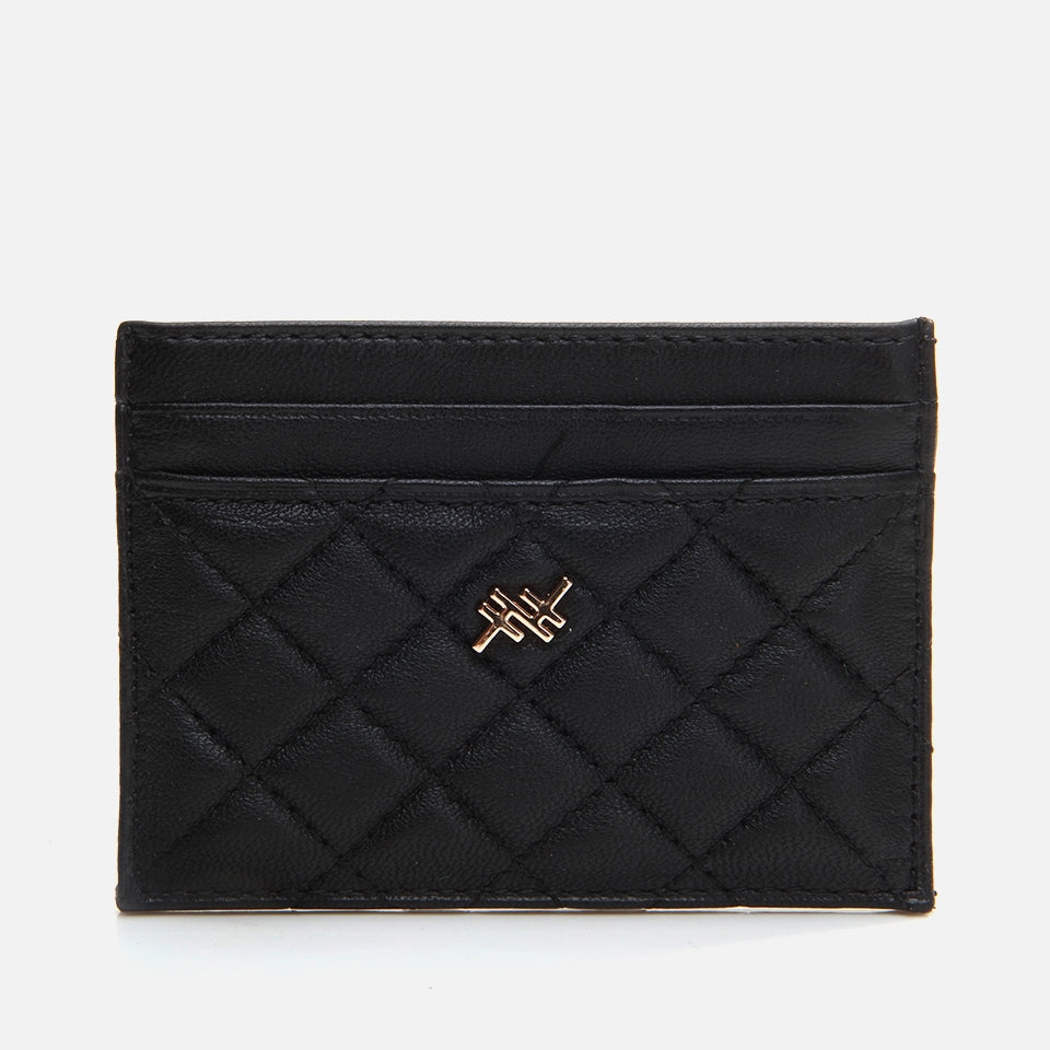 Genuine Leather Black Women's Wallet