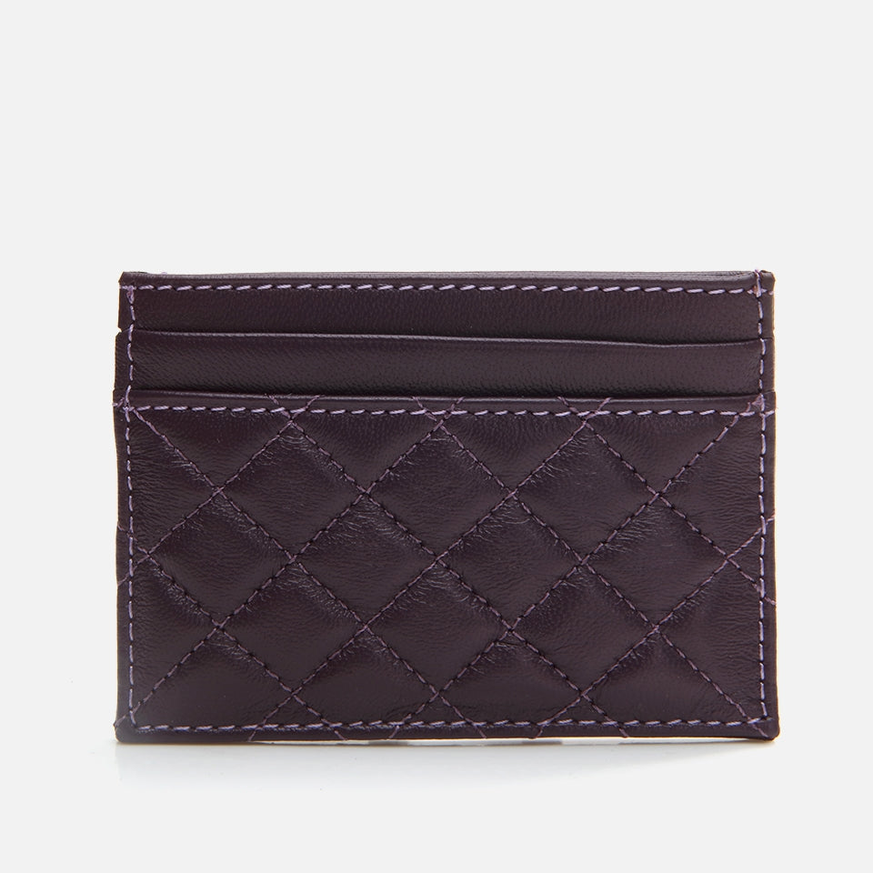 Genuine Leather Maroon Women's Wallet