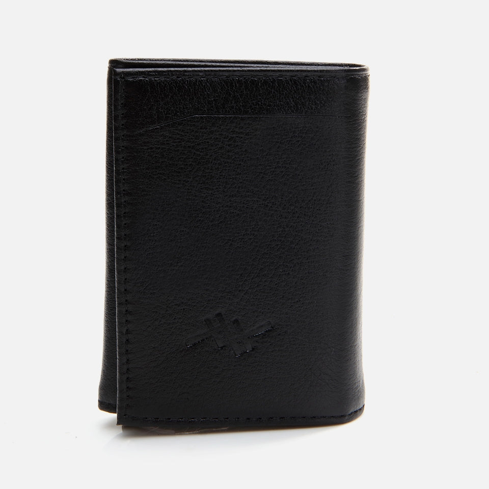 Genuine Leather Black Men's Wallet